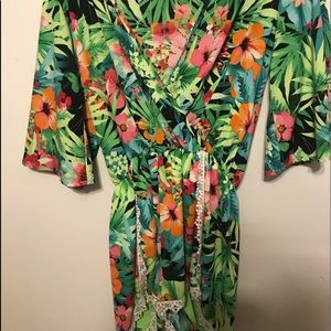 Beautiful colorful short jumpsuit